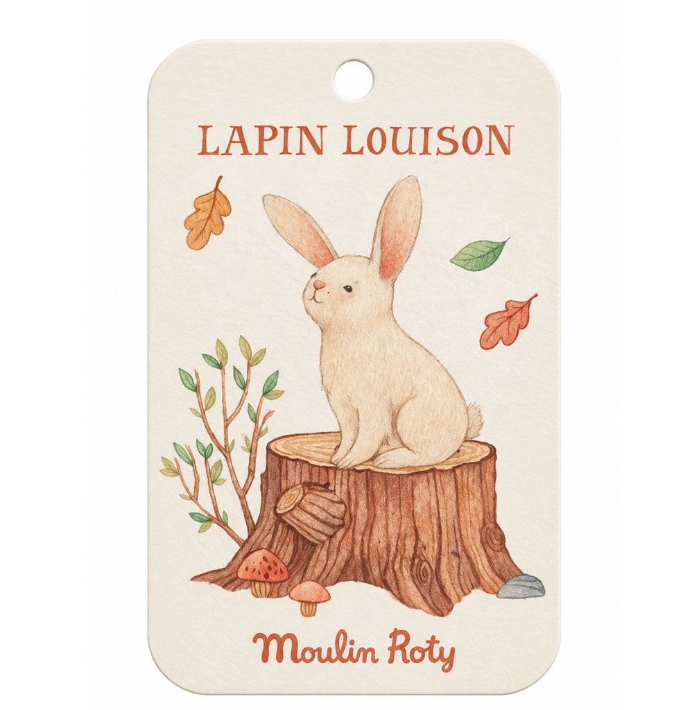 Moulin Roty Moulin Roty Kuscheltier Hase Louison