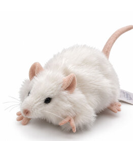 Hansa knuffels Hansa Creation witte rat