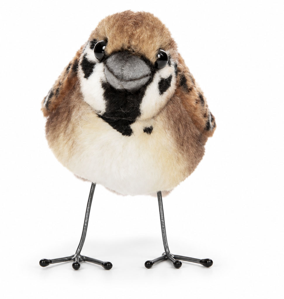 Hansa knuffels Hansa-Feldsperling 9 × 4 × 7 cm