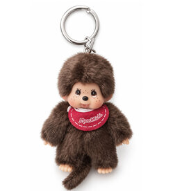 Monchhichi Monchhichi-Schlüsselanhänger / rotes Lätzchen