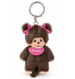Monchhichi Monchhichi keychain girl / pink