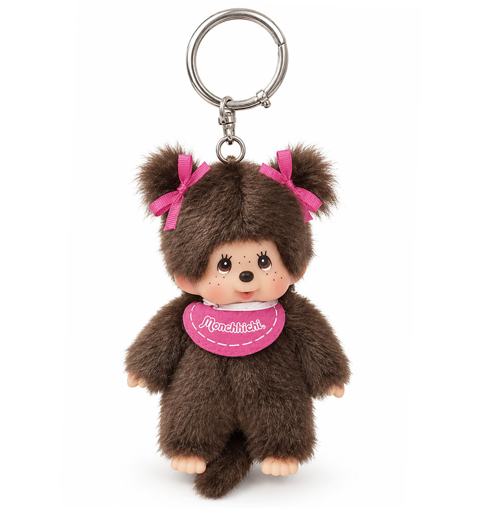 Monchhichi Monchhichi Schlüsselanhänger Mädchen / rosa
