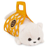 Orange Toys Orange Toys white plush cat from the Milo and Milly collection