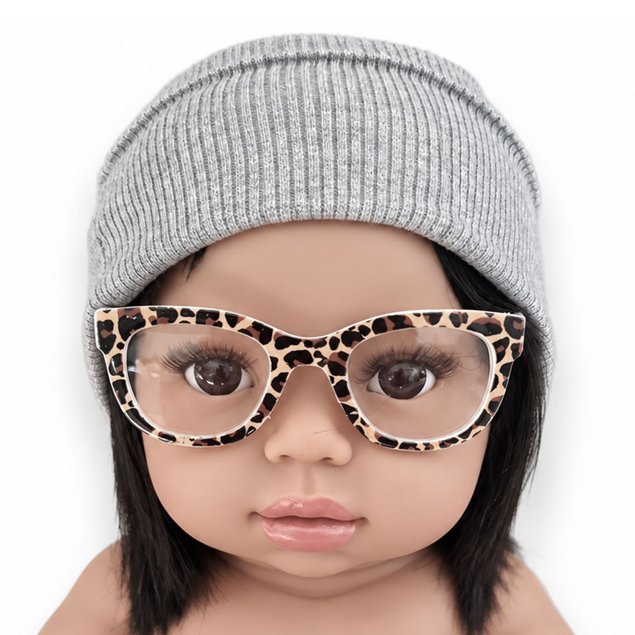 Minikane  Minikane bril luipaardprint voor  Gordi poppen