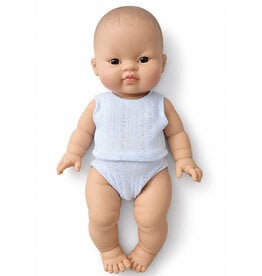 Paola Reina poppen Paola Reina baby doll boy Asian with underwear