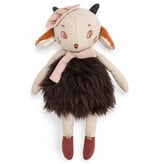 Moulin Roty Moulin Roty Sleep Tight book with cuddly sheep Réglisse