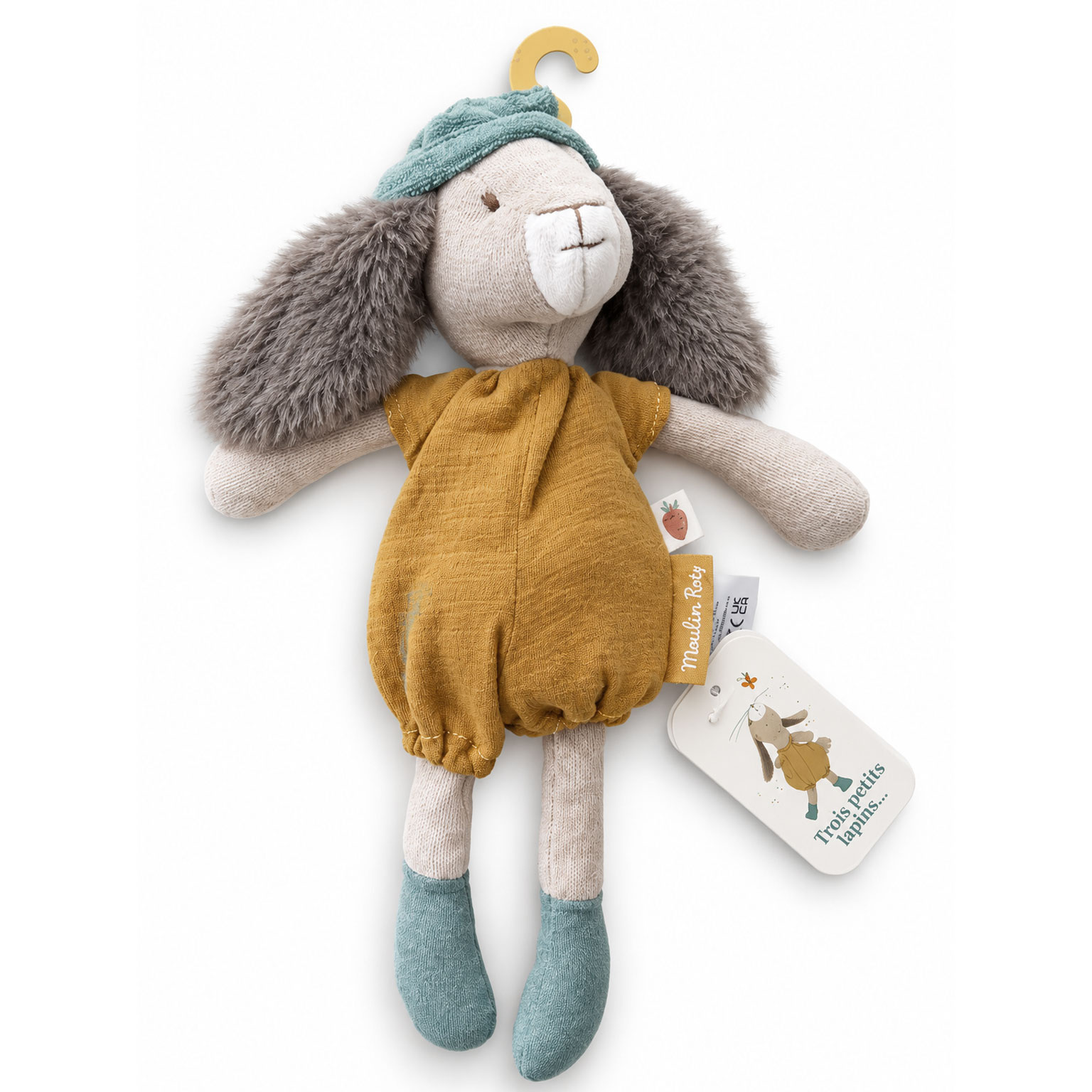 Moulin Roty Moulin Roty Petit lapin ocre Trois petits lapins
