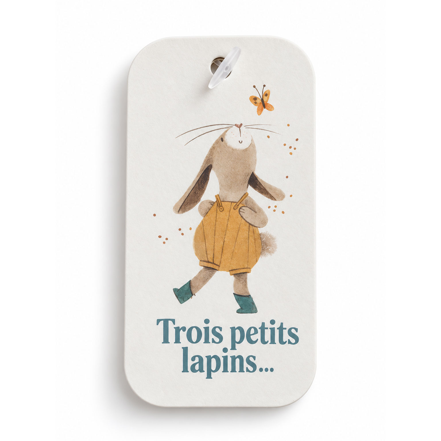 Moulin Roty Moulin Roty Petit lapin ocre Three petits lapins