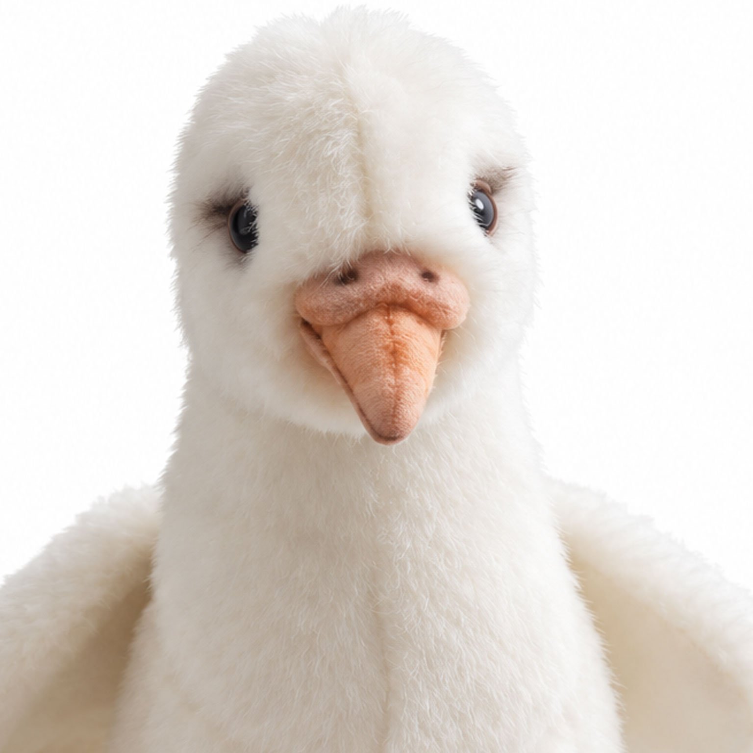 Hansa knuffels Knuffelduif Hansa witte knuffelduif