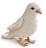 Hansa knuffels Knuffelduif Hansa witte knuffelduif