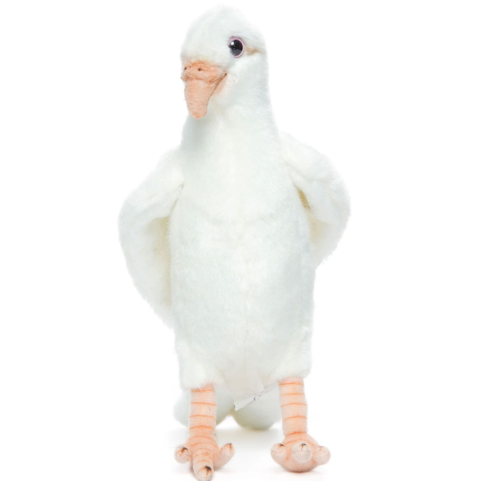 Hansa knuffels Hansa Kuscheltaube, weiße Kuscheltaube
