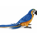Hansa knuffels Hansa Creation blauw-gele ara