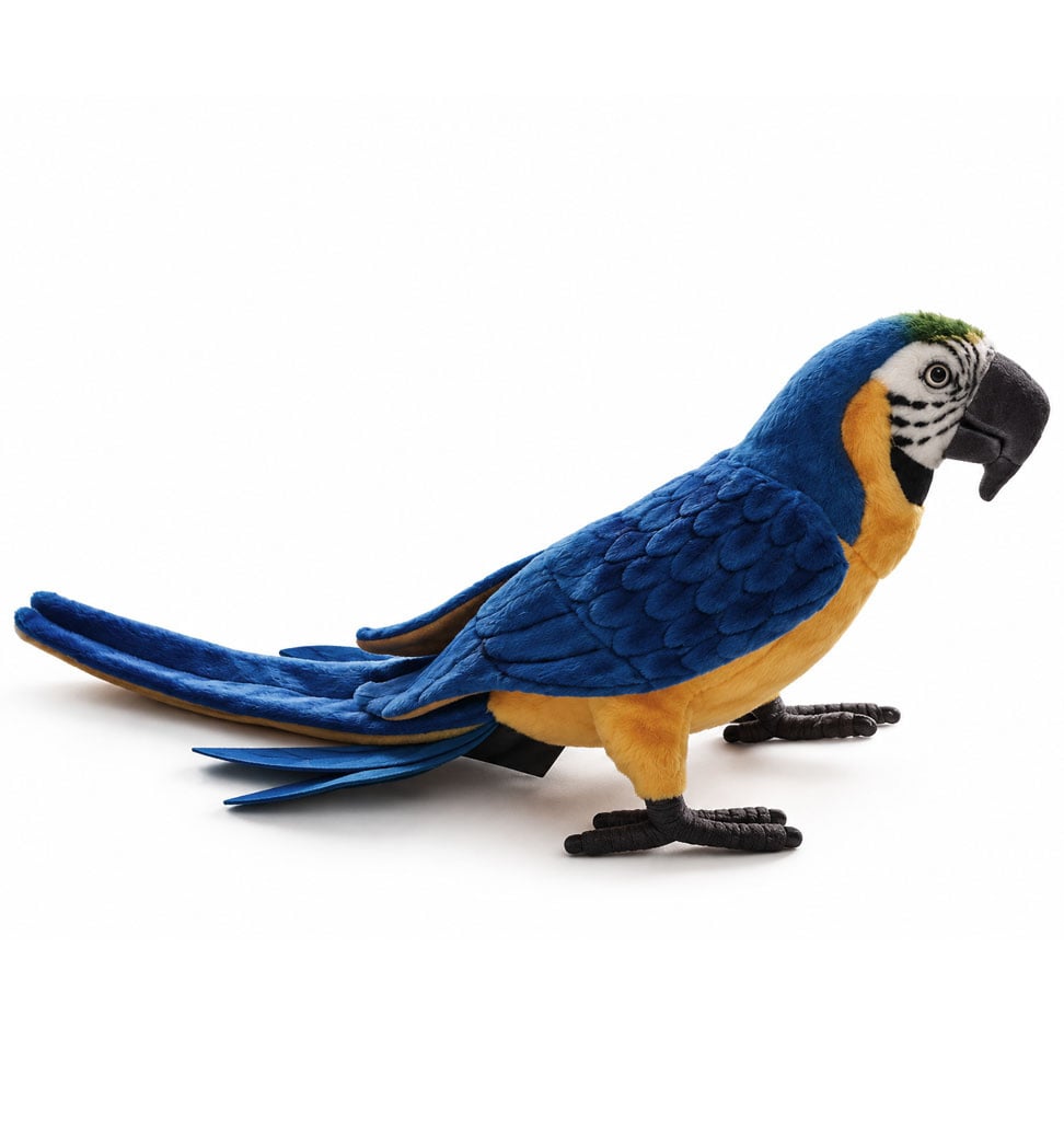 Hansa knuffels Hansa Creation blue-and-yellow macaw