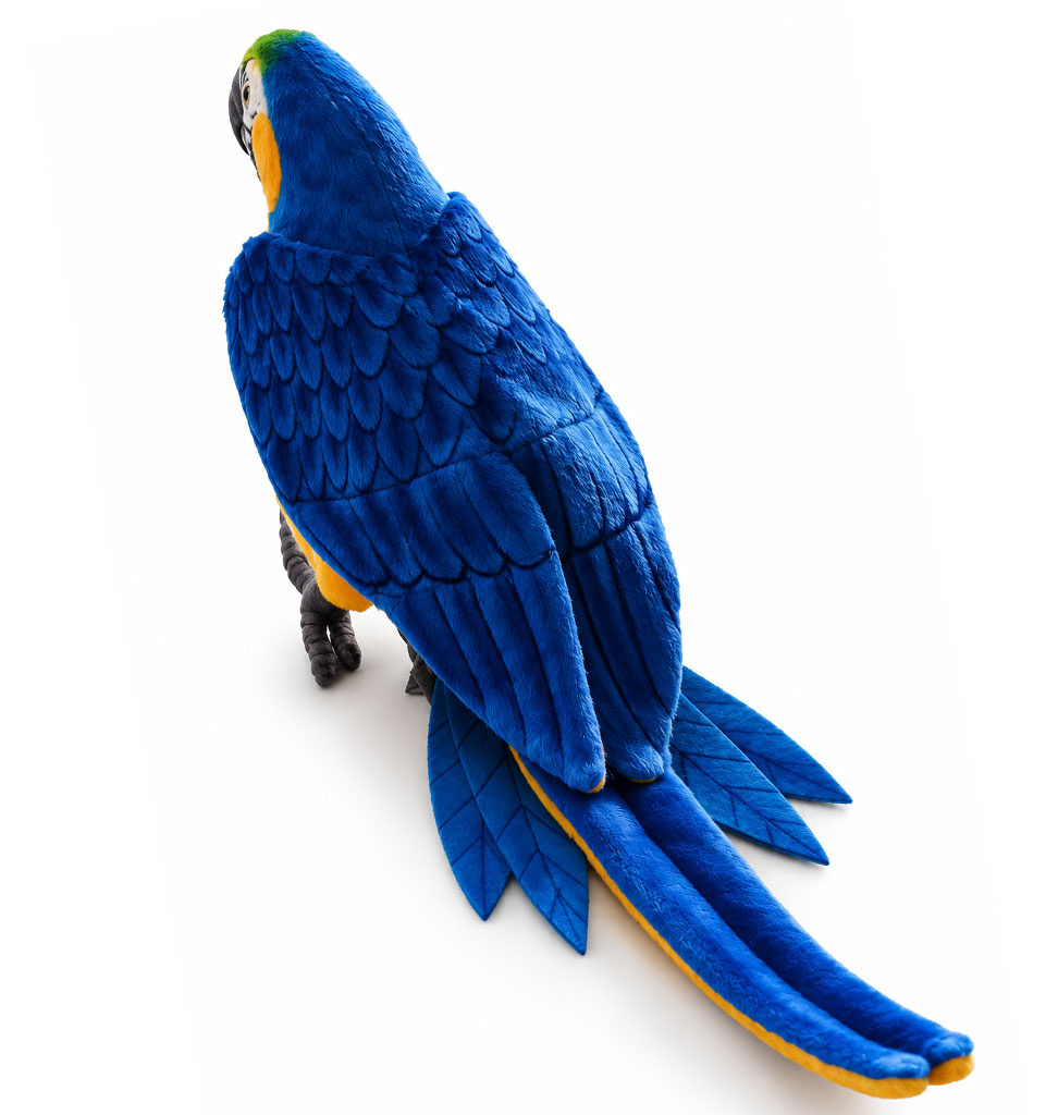 Hansa knuffels Hansa Creation blue-and-yellow macaw