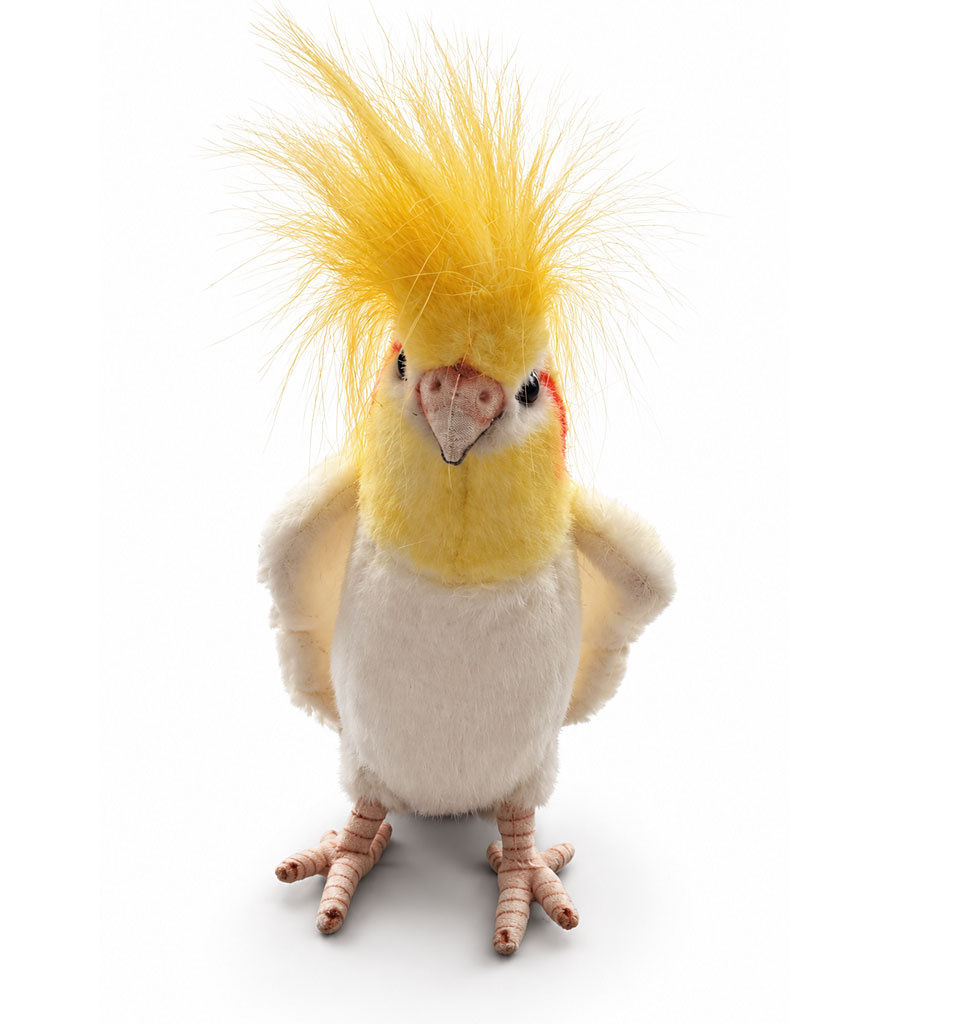 Hansa knuffels Hansa Creation cockatiel