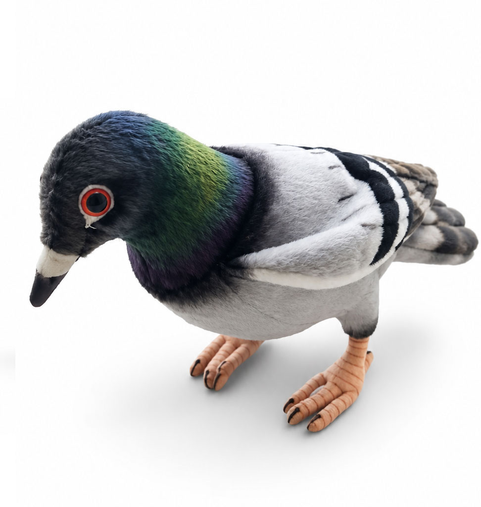 Hansa knuffels Hansa Plüschtaube 29 cm