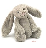 Jellycat knuffels Bashful bunny knuffelkonijn beige large Jellycat 35 cm