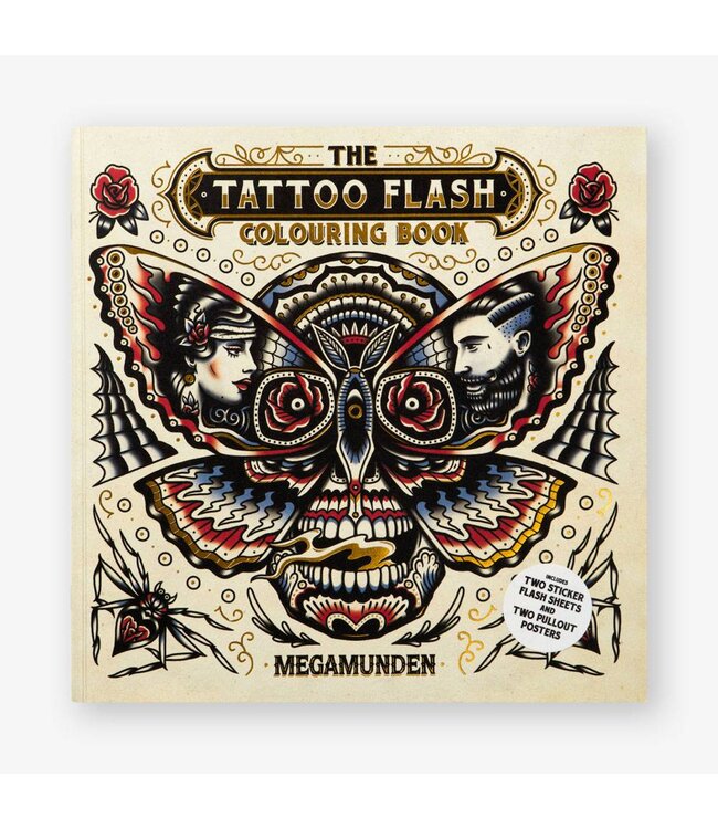 The Tattoo Flash Colouring Book
