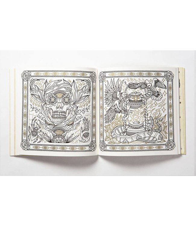 The Tattoo Flash Colouring Book