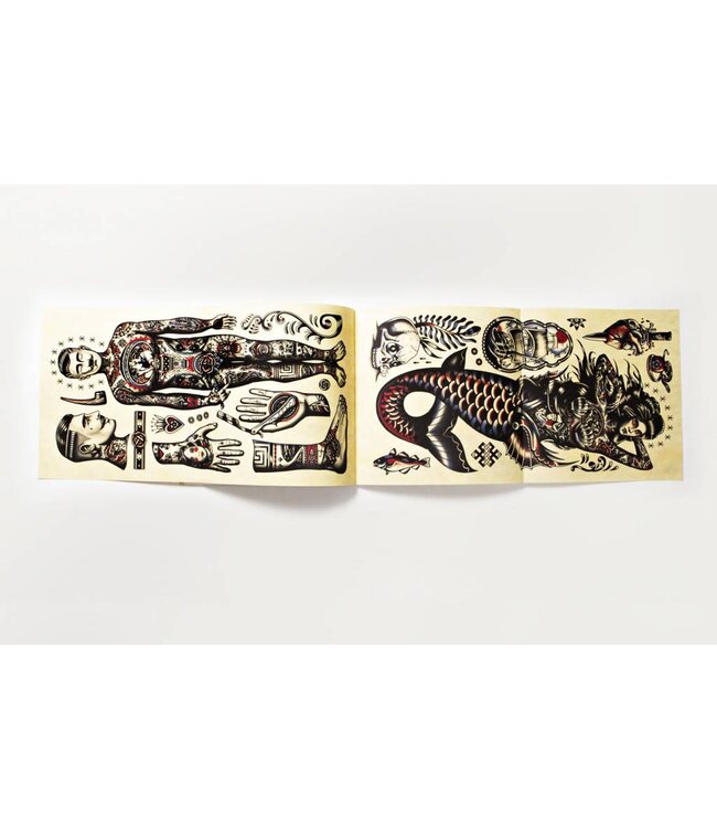 The Tattoo Flash Colouring Book