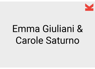 Emma Giuliani and Carole Saturno