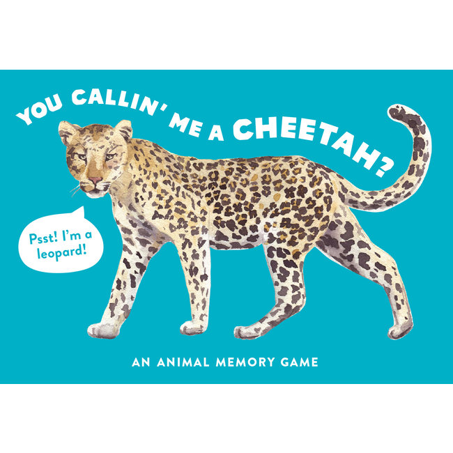 You Callin' Me a Cheetah? (Psst! I'm a Leopard!)