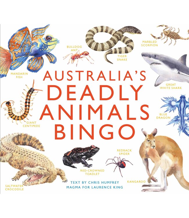 Australia's Deadly Animals Bingo