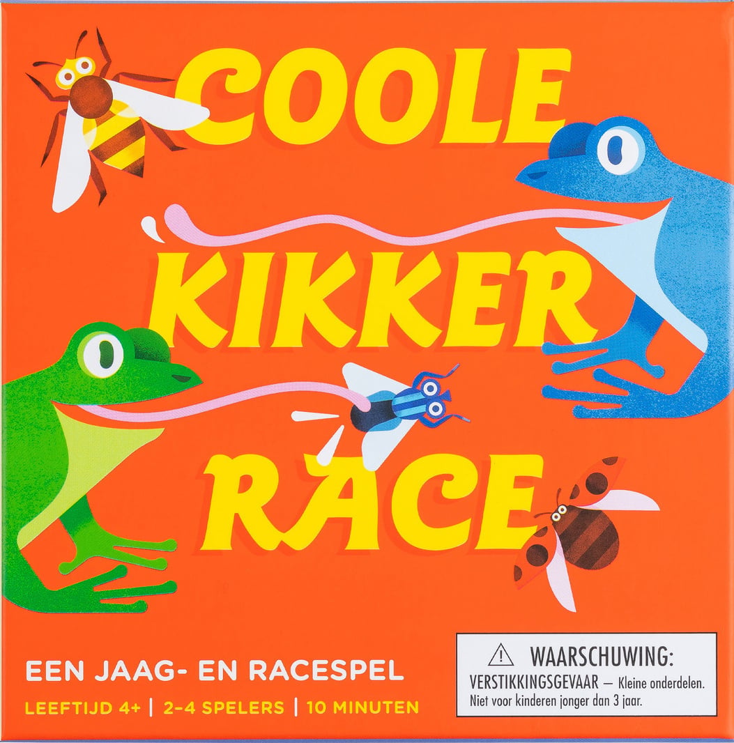 Coole kikker race cover