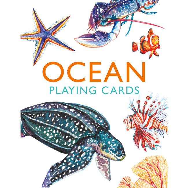 Holly Exley Ocean Playing Cards