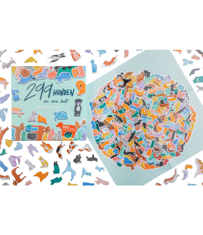299 honden (en één kat)