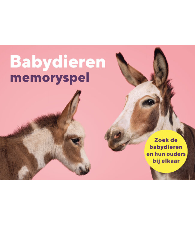 Babydieren memoryspel