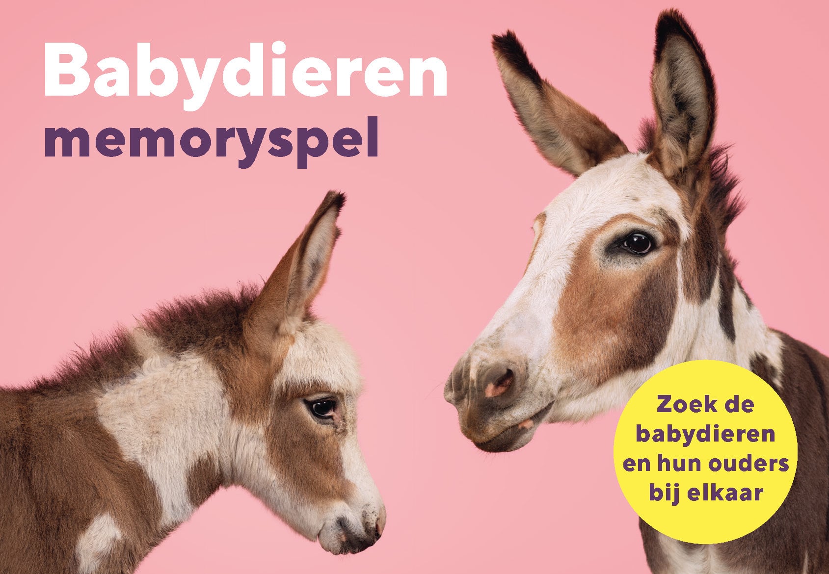 Babydieren Memoryspel cover