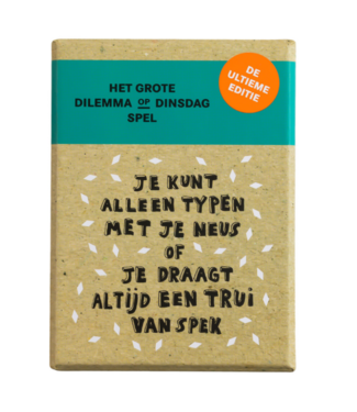 Dilemma op Dinsdag Het Grote Dilemma op Dinsdag-Spel: De Ultieme Editie