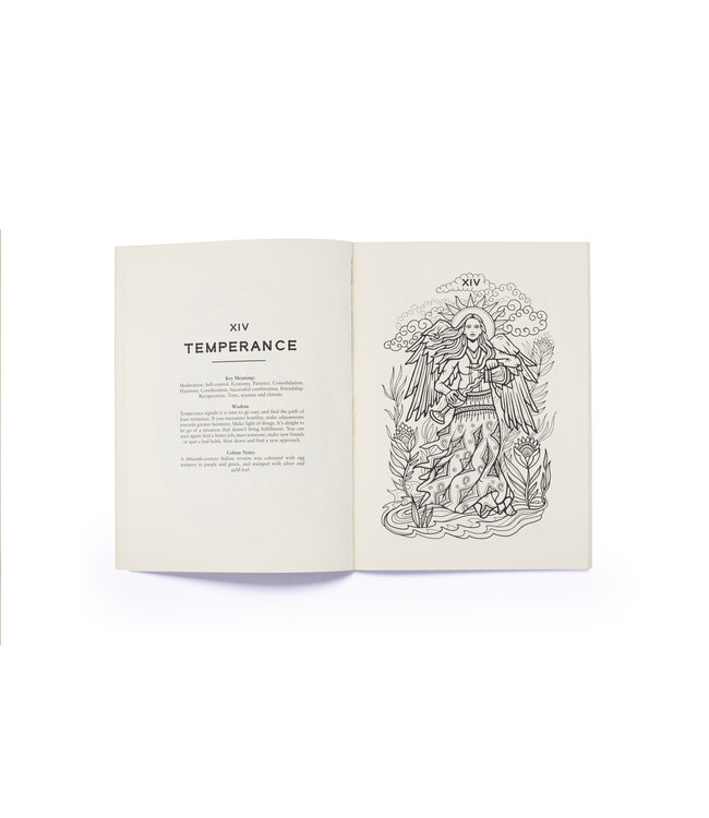 Tarot Colouring Book