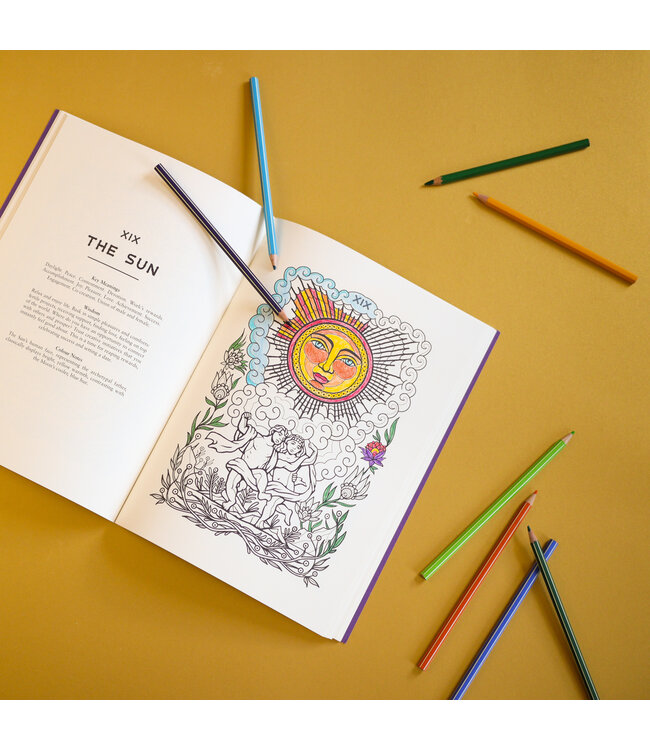 Tarot Colouring Book