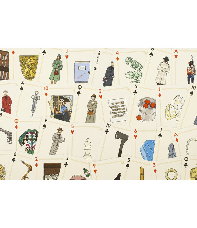 Agatha Christie Playing Cards