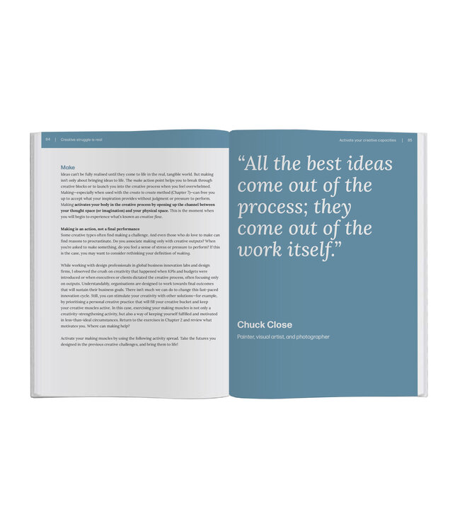 Creative struggle is real