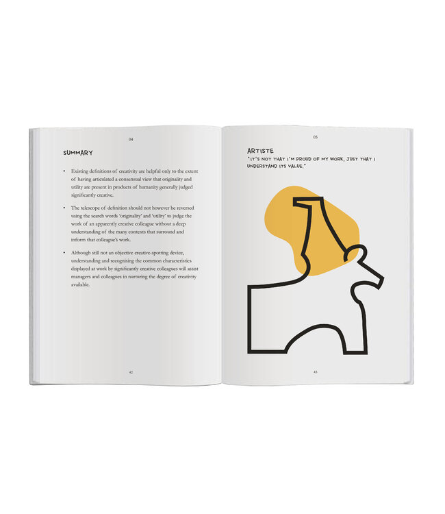 The characters of creativity