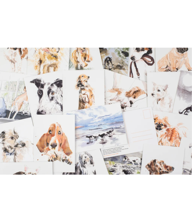 For the Love of Dogs: 25 Postcards