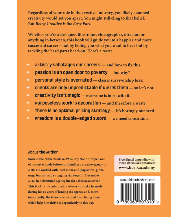 Being Creative is the Easy Part