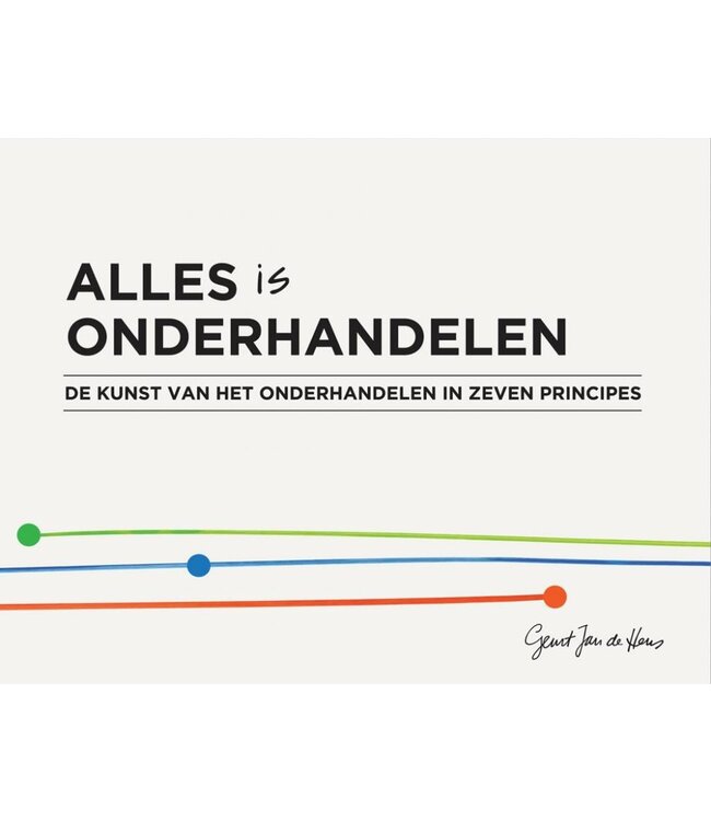 Geurt Jan de Heus Alles is onderhandelen