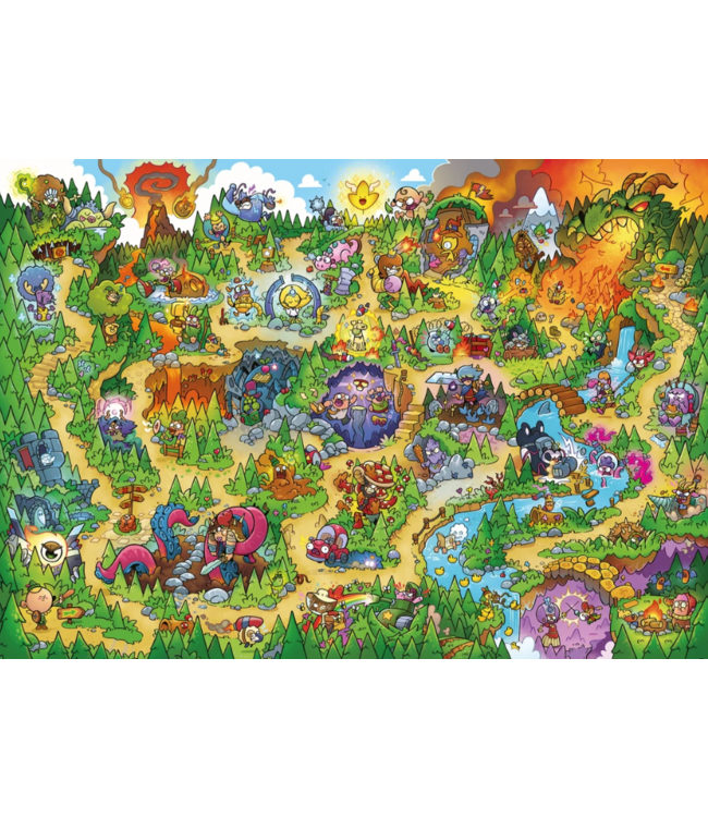 Jamie Smart's Hero Slam Jigsaw Puzzle