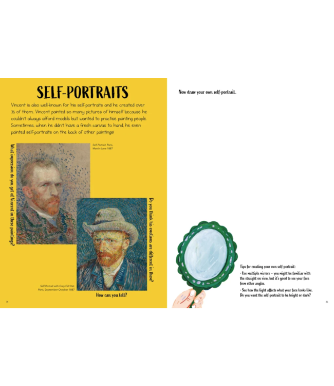 Make Art with Van Gogh: A Creative Activity Book