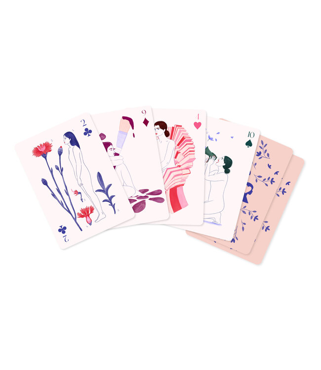 Powerful Women Playing Cards