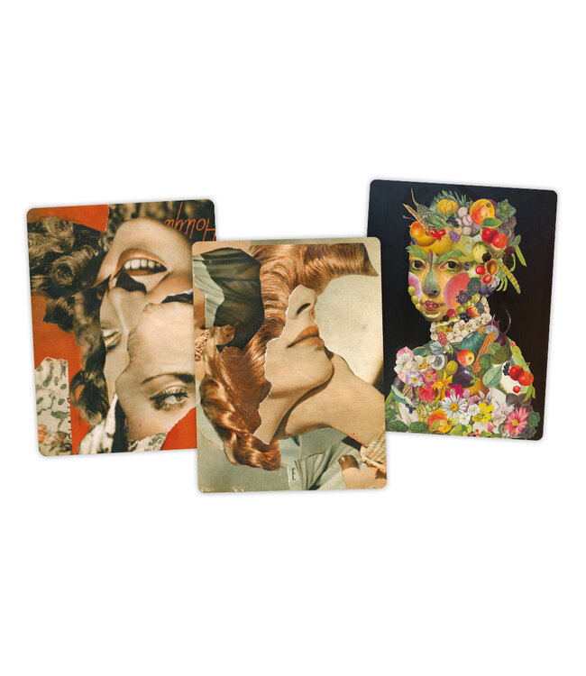 Collage Portrait Memory Game