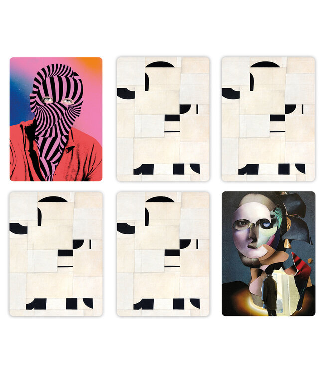 Collage Portrait Memory Game
