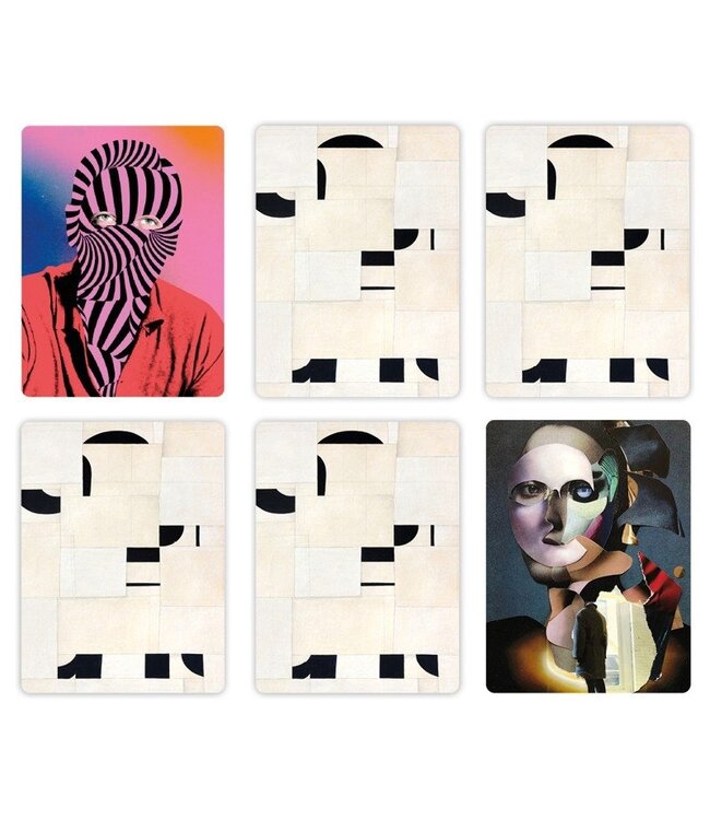 Collage Portrait Memory Game