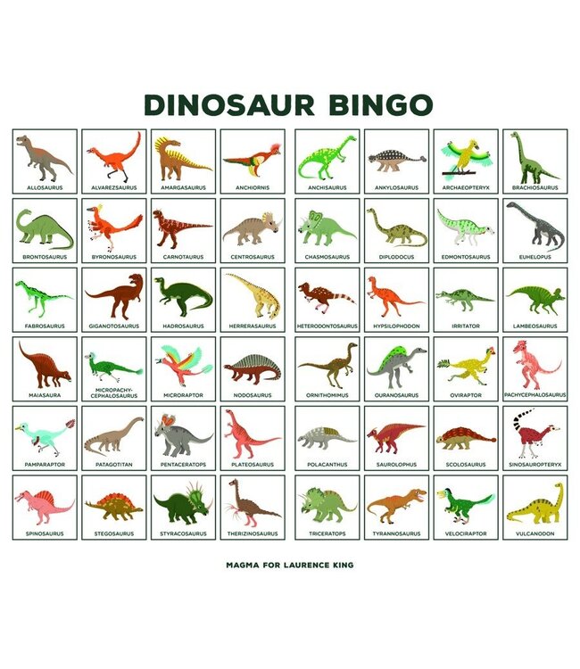 Dino Bingo