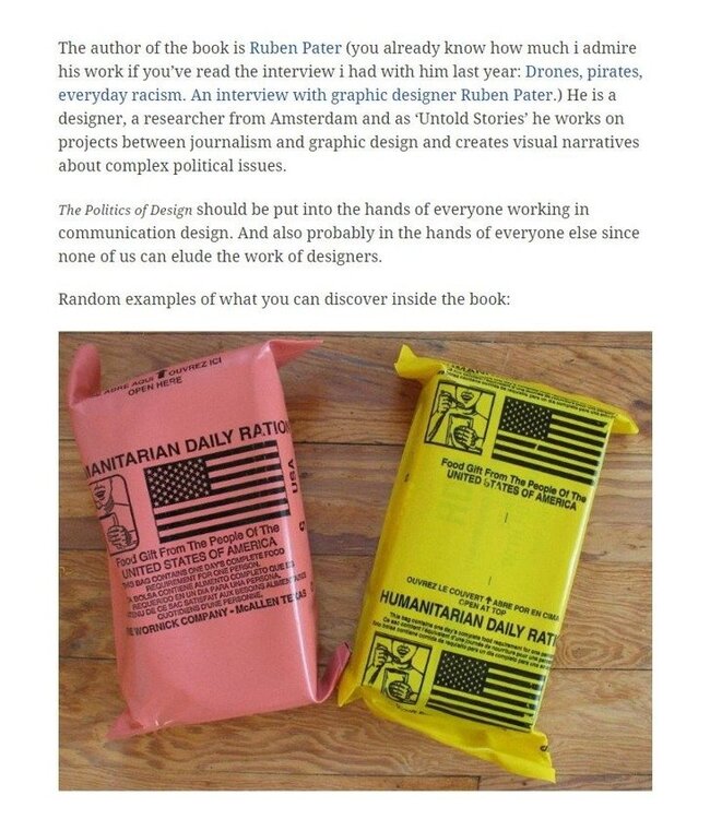 The Politics Of Design
