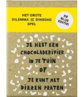 Dilemma op Dinsdag Dilemma Op Dinsdag: Blije Editie